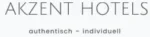 AKZENT Hotels Logo – Persönliche Gastfreundschaft und beste Preise garantiert.