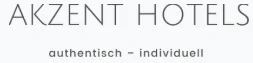 AKZENT Hotels Logo – Persönliche Gastfreundschaft und beste Preise garantiert.