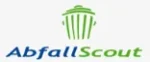 Logo von AbfallScout. Eine Auswahl an Containern und Mülltonnen für die Abfallentsorgung.