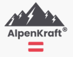 AlpenKraft Shop Logo – Hochwertige Duschköpfe, Zubehör und natürliche Haushaltsprodukte.