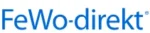 FeWo-direkt Logo: Ferienunterkunft buchen leicht gemacht, mit Echtzeit-Support und schneller Anmeldung.
