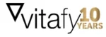Logo von vitafy.de, einem Online-Shop für Fitness-, Abnehm- und Gesundheitsprodukte.