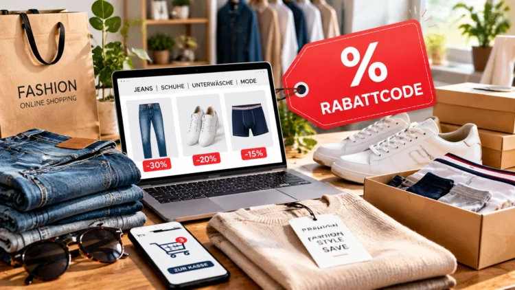 Mode online günstiger kaufen mit Rabattcode – Jeans, Schuhe, Unterwäsche und Fashion-Angebote im Online-Shop Überblick.