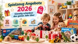 Spielzeug Angebote 2026 mit Kindern, Spielzeug, Geschenkboxen, Baukästen und Spielen zum günstigen Kaufen.