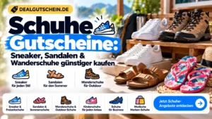 Schuhe Gutscheine für Sneaker, Sandalen und Wanderschuhe günstiger kaufen bei DealGutschein.